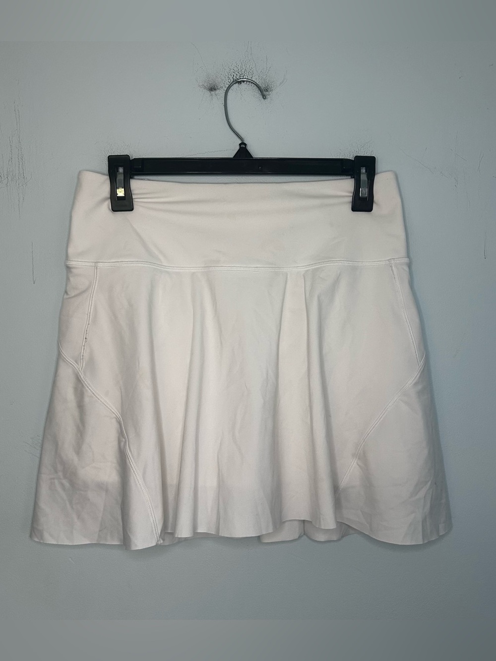 Athleta White Ace Tennis Skort 15.5” with Side Pockets Size Small